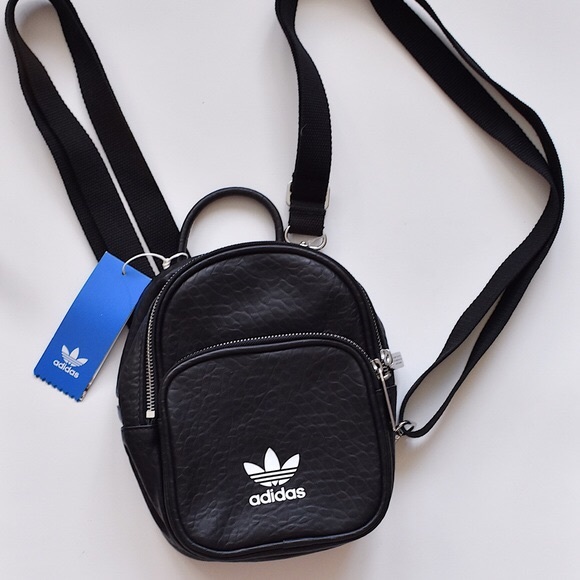 faux leather mini backpack adidas